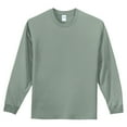 thumbnail image 5 of Mafoose Mens Long Sleeve Essential T-Shirt Stonewashed Green Small, 5 of 6