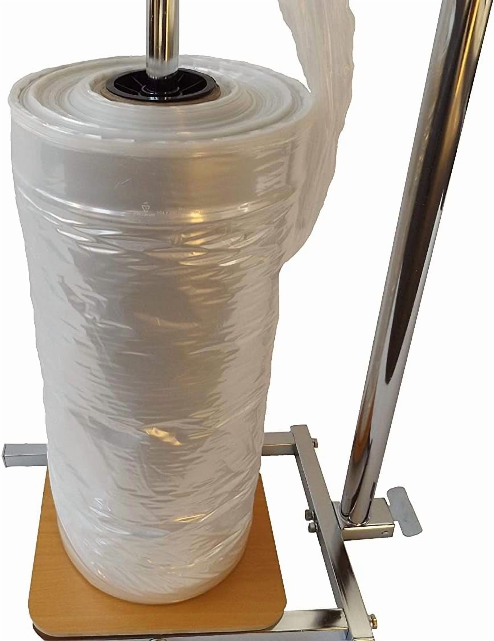 NTP372, Perforated Plastic Garment Bags On A Roll, Opening At Top, 72"H -Clear (Roll of 350)