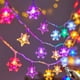 thumbnail image 2 of Guirnalda de luces LED con forma de estrella de copo de nieve para Navidad, guirnalda de hadas con batería y USB, decoración de Halloween de árbol al aire libre, vacaciones de Año Nuevo, 3-50M, 2 of 4