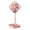 Pink, variant on PureCasa Portable Foldable Mini Fan Rechargeable, Adjustable Retractable Mute Mini Fan for Home Office, Summer Supplies Personal Cooling Fans Gift for Students Workers, 6.9"x5.9"x29.5", 1PC, Purple