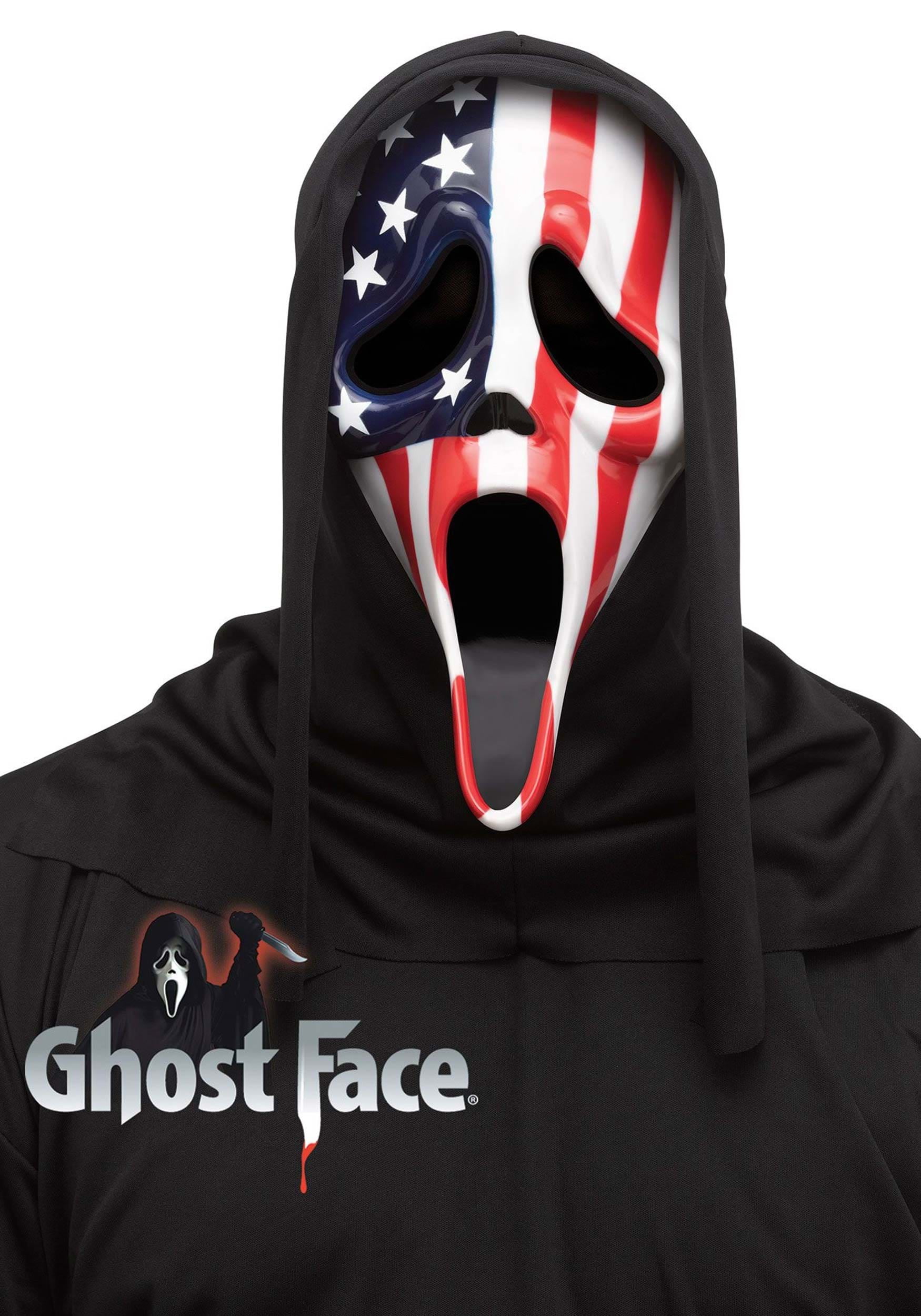 Masque Scream Ghostface Pour Adulte - PVC Réaliste, Vision Maillée - Pour Halloween, Cosplay, Fête Effrayante