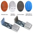 thumbnail image 4 of MYG Adjustable Barn Door Floor Guide Roller Wall Mount Bottom Stay Sliding Hardware, 4 of 5