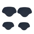 thumbnail image 1 of Plantillas de agarre rápido Sunnimix para talón negro de microfibra, 1 of 8