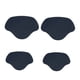 thumbnail image 1 of Plantillas de agarre rápido Sunnimix para talón negro de microfibra, 1 of 8