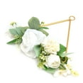 thumbnail image 3 of Corona floral, aro floral anillo de metal anillo de metal corona decoración de pared innovación moderna, 3 of 8