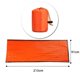 thumbnail image 4 of Survival Sleeping Bag,emergency Bag Emergency Rescue Blanket Reusable For Outdoor Camping, Orange, 4 of 4
