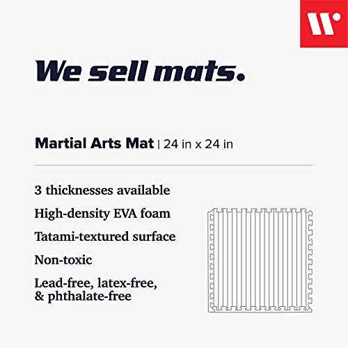 Buy We Sell Mats 3/4 Thick Interlocking Foam Tatami Martial Arts Mats