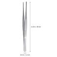 thumbnail image 3 of MasteelfCA 4Pcs Practical Tweezers Stainless Steel Long Straight Tweezers Forceps (Silver), 3 of 7