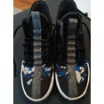 thumbnail image 4 of Size 9.5 - Jo r-dan React Elevation Fractal Pattern - Black Racer Blue, 4 of 6