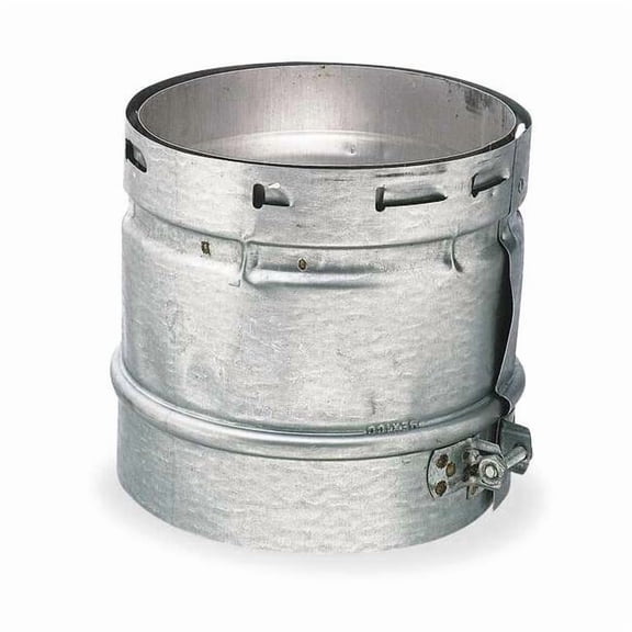 Ameri-Vent Female Vent Adapter,6" Dia.,6" L 6EUA-F