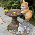 thumbnail image 4 of Lámpara LED Solar para jardín luz impermeable para gatos adorno de Likrtyny patio decoración iluminación de paisaje al aire libre, 4 of 9