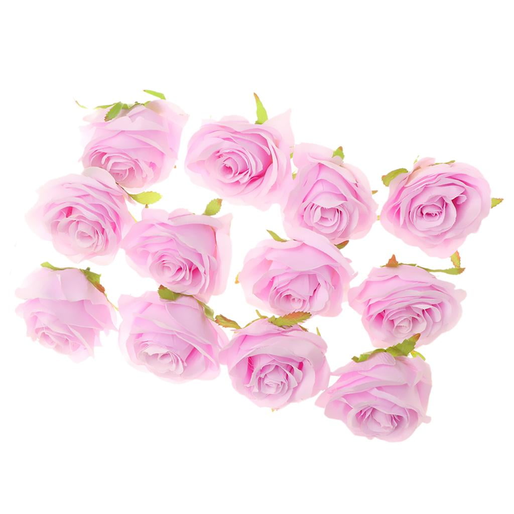 10X 50X Foam Rose Artificial Fake Flower Wedding Bride Bouquet Party Home Decor 
