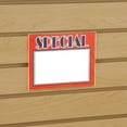 thumbnail image 2 of Acrylic Sign Holders for Slatwall & Gridwall, Horizontal Landscape, 5.5" H x 7" W, 1 Unit, 2 of 6
