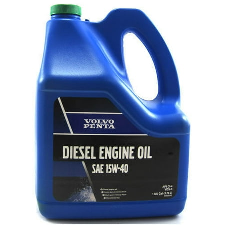 1968 Volvo 145 Engine - OEM Volvo Penta Marine Diesel Engine Oil SAE 15W-40 One Gallon