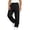 Black, variant on Inleife Mens Pants Sweatpants Stretch Men's Casual Sport Pocket Solid Color Elastic Waist Jogger Pants