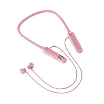 InsCrazy Neckband Bluetooth Headphones Sports Bluetooth Earphones Smart Noise Cancelling In-ear Wireless Magnetic Neck Earphones Have Long Battery Life around The Neck for Sports Running