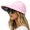 1-Pink2241, variant on XIAOCHA Sun‑Shielding Sun Hat for Women , Wide Brim Outdoor Beach Headcover,Watermelon Red