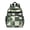 Geometric Triangle Green, variant on Geometric Circle Pink Pattern Backpack for School, Cute School Bag with Adjustable Shoulder Straps and Padded Back, 15.25"x11.5"x5.25"
