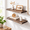 Vintage Weathered-24 Inch | 2 Pack, variant on 32" Live Edge Floating Shelves Solid Elm Wood Shset Of 2
