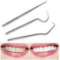 thumbnail image 2 of Palillos de dientes de titanio, palillo de dientes de metal, acero inoxidable, reutilizables, de bolsillo, diseño de llavero para exteriores., 2 of 5