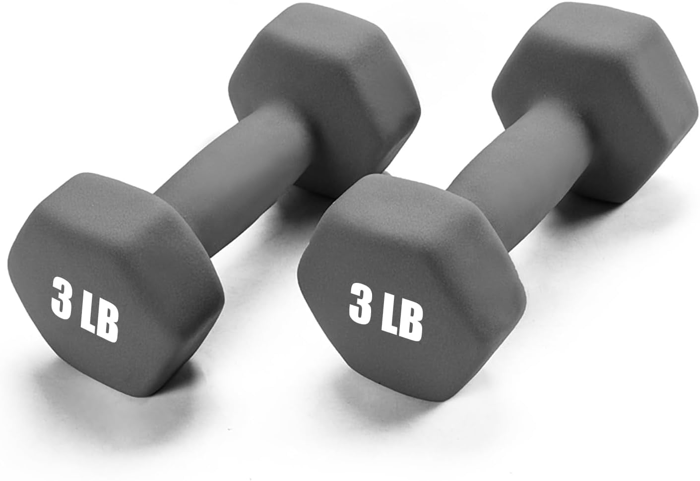Tru Grit Fitness Rubber Hex Dumbbell 20 LB Single for Home Workout Core Training Walmart