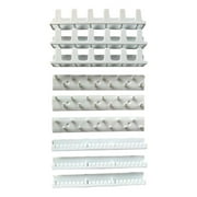 9 Pieces Adhesive Jewellery Organiser Wall Hanging Hooks Bracelet