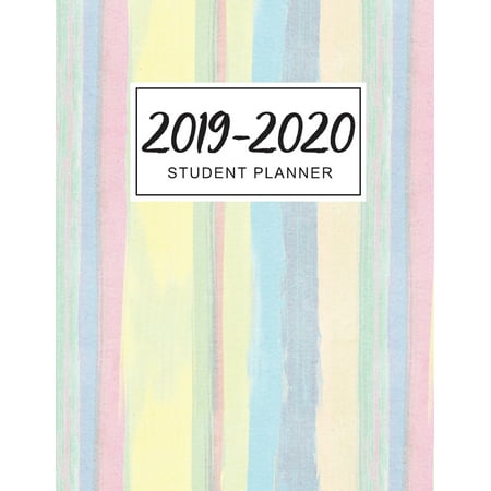 Student Planner 2019-2020: Daily Monthly & Weekly Academic Planner for Students 2019-2020 12 Months Organizer Calendar and Agendas School Year (Best Way To Organize College Materials)