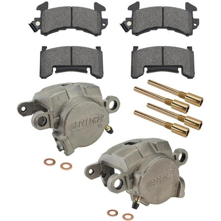 78-88GM Metric Loaded Brake Caliper Kit w/D154 Super Stopper Pads