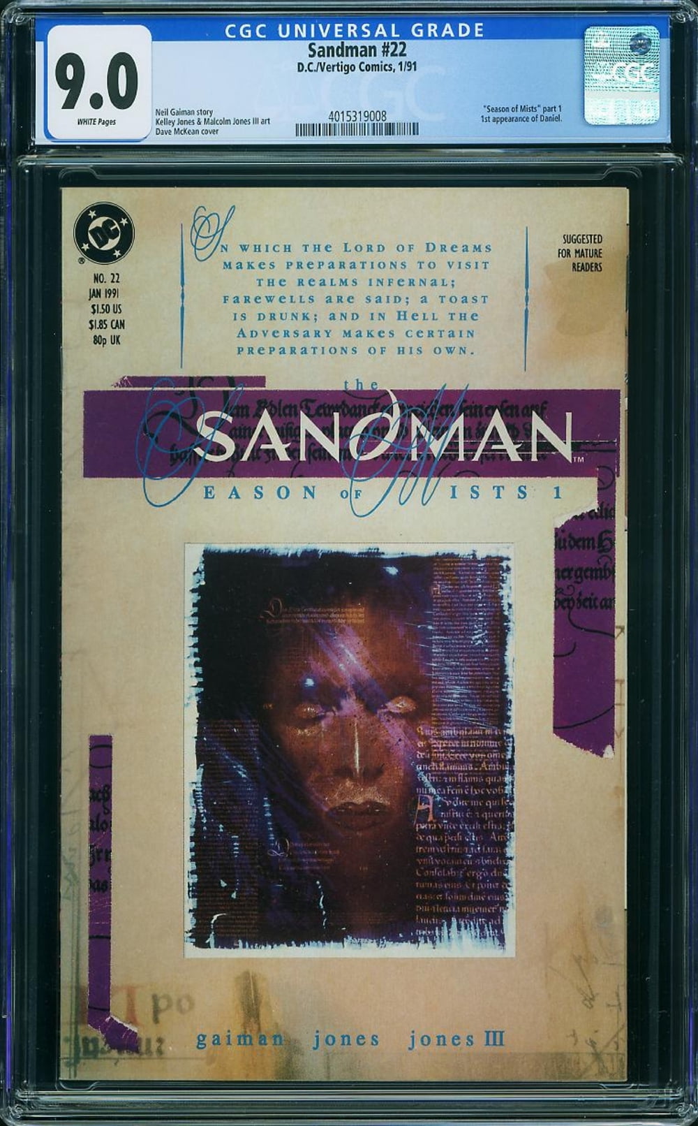 Cover of Sandman #22