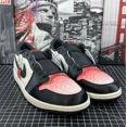 thumbnail image 3 of A i r-Jor-dan 1 Men's Size 10.5 Retro Low OG PSG Sail/Off-Noir Pink HF8828-100 NEW, 3 of 6