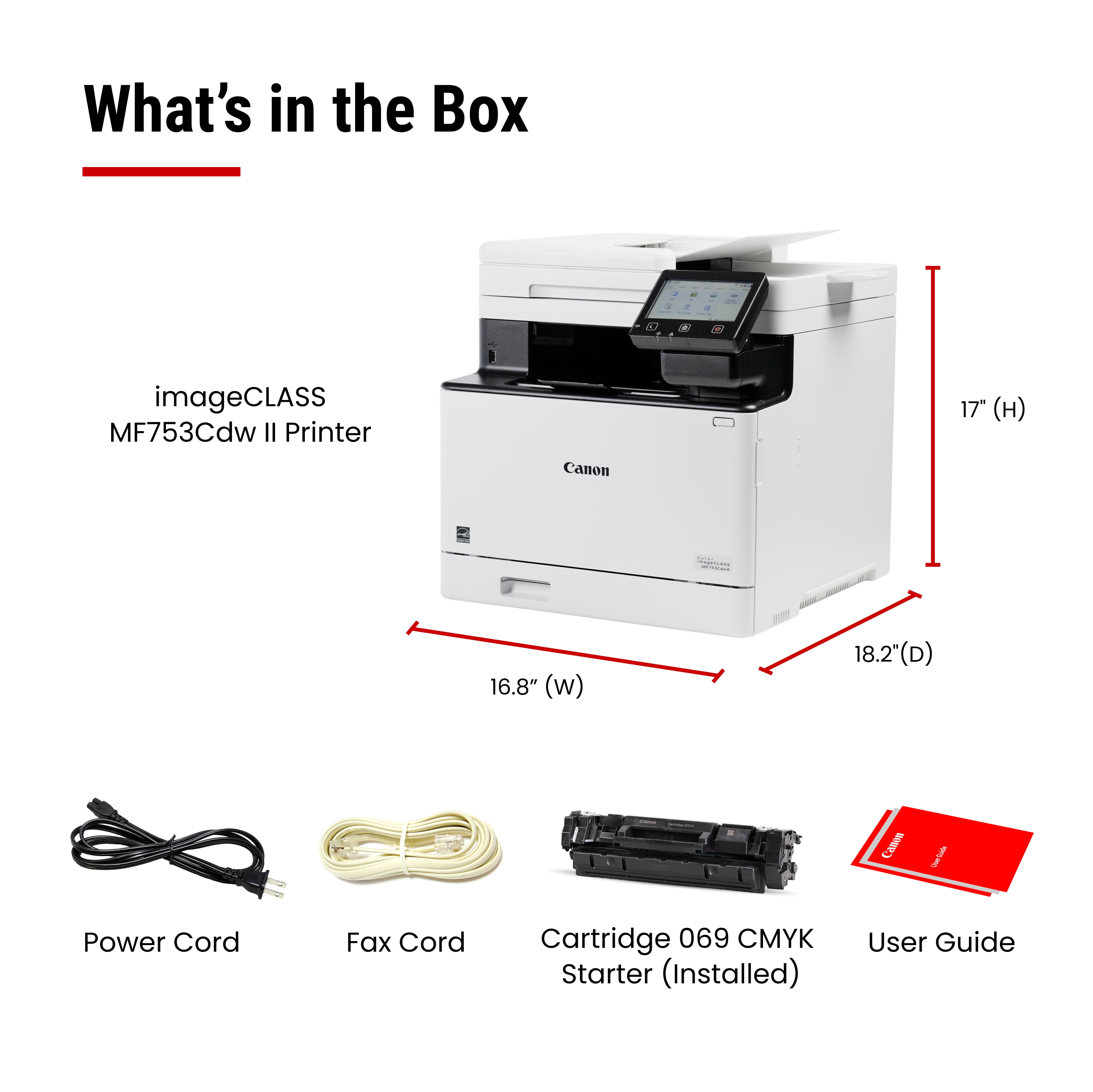imageCLASS MF753Cdw II