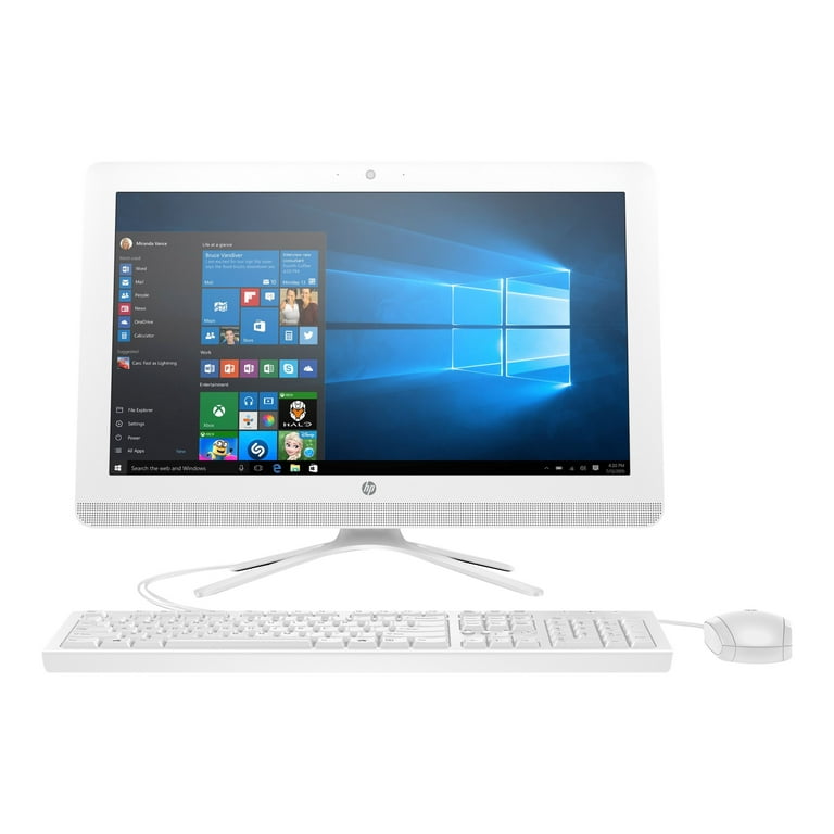 HP 22-b010 All-in-One Desktop PC with AMD A6-7310 Processor, 4GB