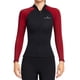 thumbnail image 4 of Chaqueta de Secado Rápido Sunnimix Traje de Neopreno Nadar Surf En Húmedo Top Mujer Rojo XL, 4 of 8