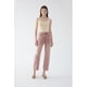 thumbnail image 2 of 2024 principios de primavera nuevo Celin cintura alta lavado oscuro suelto pantalones de pierna recta con agujeros rotos mostrar adelgazamiento pantalones vaqueros de nueve puntos para, 2 of 4