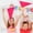 Hot Pink, variant on Set Of 20 Orange Triangle Utility Flags Flexible Marking Pennants For Garden Labeling, Dog Training & Multi-Scene Event Identification