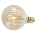 thumbnail image 2 of Bombilla retro G95 E27 4W 220V Forma de sandía Bombilla de lámpara de filamento LED Iluminación decorativa Luz cálida (Oro), 2 of 5