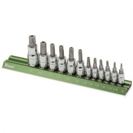 UPC: 0802090161216 | 12 Piece Tamper Resistant Torx Bit Set