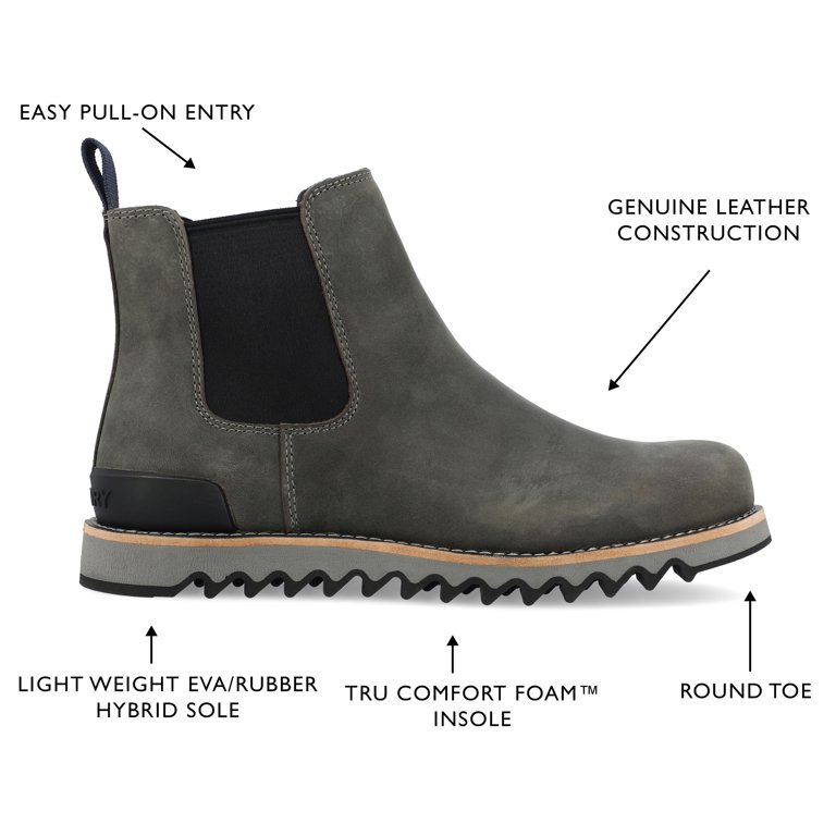 Territory Mens Yellowstone Pull-on Water Resistant Chelsea  display picture 3
