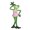 pink skirt frog, variant on Creative 3D Frogs Decoration Love Declarations Frogs Figurine Frogs Statue Resins Ornaments for Home Desk Decoration