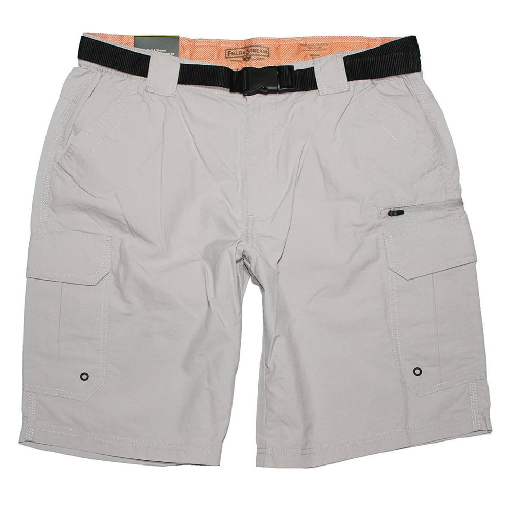 Field & Stream Field & Stream Mens Size Medium Quick Dry Lightweight Trail Shorts, Cement