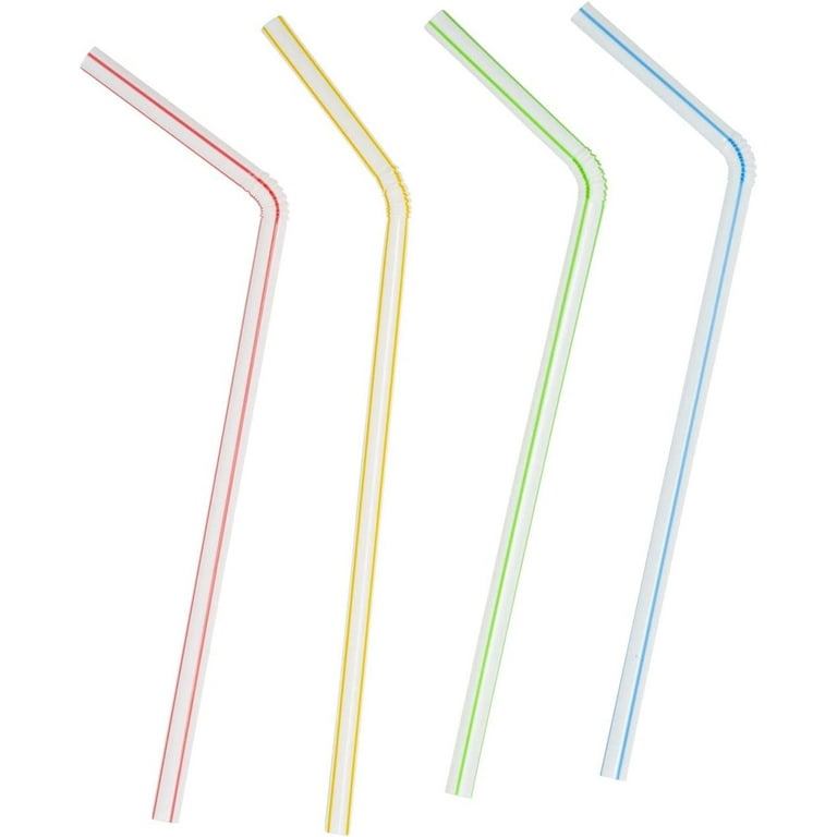 Artist Curved Glass Straw - set of 3