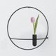 thumbnail image 5 of Sywqhk Portavelas redondo geométrico de metal para decoración del hogar (terraza de flores negras, 29 cm) Sywqhk Para estrenar, 5 of 8