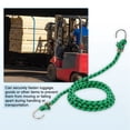 thumbnail image 5 of Uxcell 3/8" x 4.9ft Marine Grade Bungee Cord with Hooks, 2Pcs Rubber Heavy Duty Outdoor Elastic Straps Kayak Stretch String Rope for Securing Luggage Moving Cargo, Green, 5 of 6