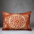 thumbnail image 3 of Creative Products Large Orange Cream Star Pattern 14x20 Indoor / Outdoor Pillow, 3 of 3