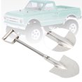thumbnail image 2 of Fyydes RC Car Shovel Highly Simulated Exquisite Workmanship Lightweight Portable Simulation Metal Shovel,RC Car Decoration,Climbing Car Simulation Tools, 2 of 8