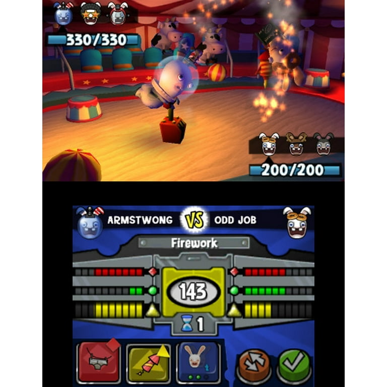 Rabbids rumble deals 3ds