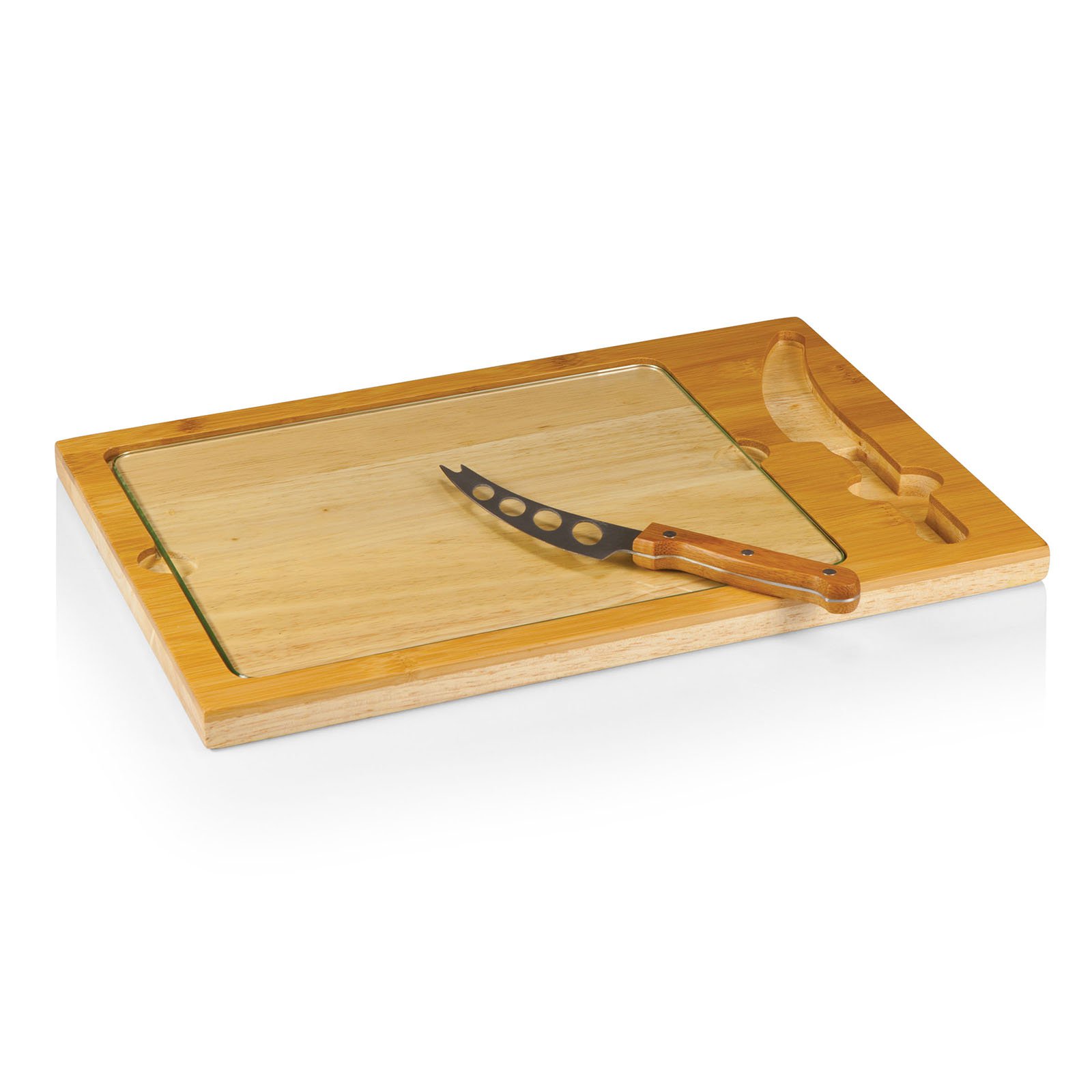 Icon- Bulk Packed - Glass Top Cutting Board w/ Knife - image 5 of 6