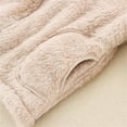 thumbnail image 4 of HIPYLO Girls Jackets Girls Winter Jackets Size 10-12 Business Suits for Girls Kids Clearance Clothes Cheap Baby Girl Clothes 9-12 Month Girl, Khaki 3-6 Months, 4 of 6