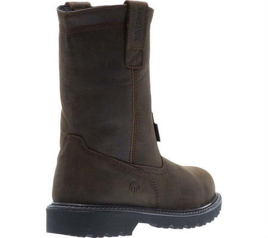 Wolverine Men's Floorhand 10" Pull On Waterproof Steel Toe Wellington Work Boots