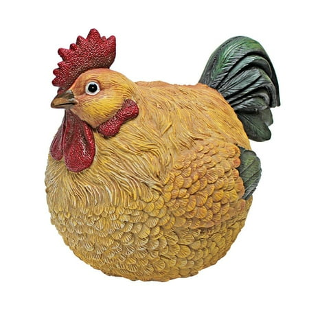 Design Toscano Roly-Poly Ball of Chicken Statue